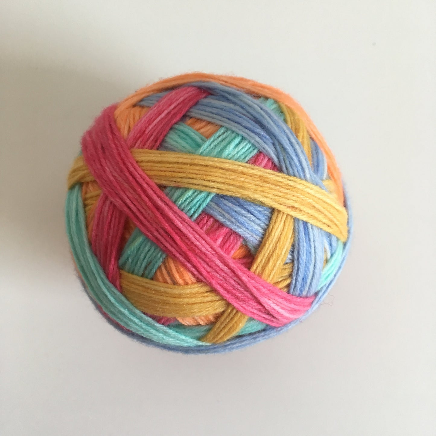 Chalk, 5 Streifen, selbststreifendes Sockengarn, handgefärbte sockenwolle, handgefärbtes Garn, handgefärbte wolle