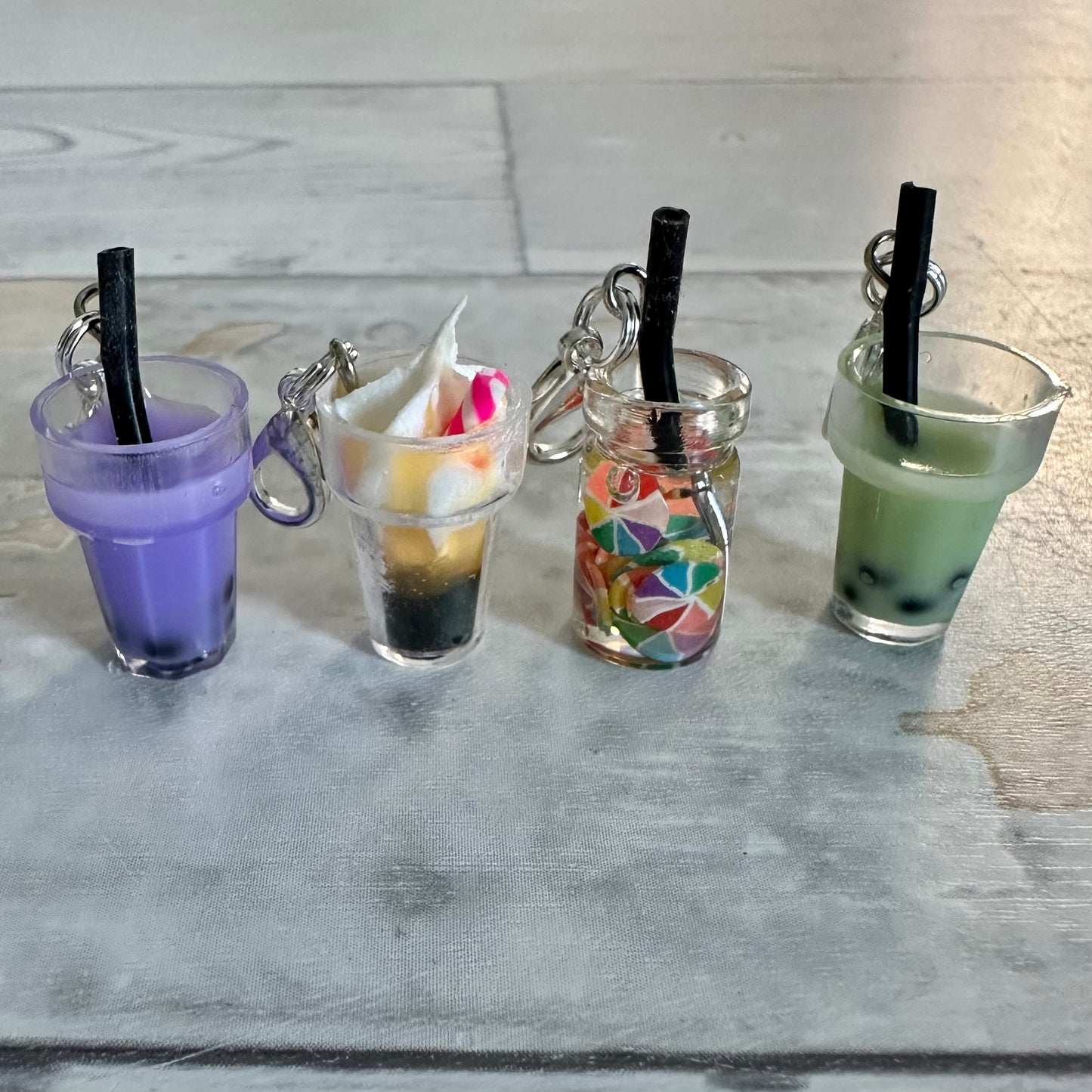 Stitch Marker Set, Progress Keeper, Gummy bears, Bubble Tea, Boba Tea, Infused Water, Ice Cream, Bee, Honey