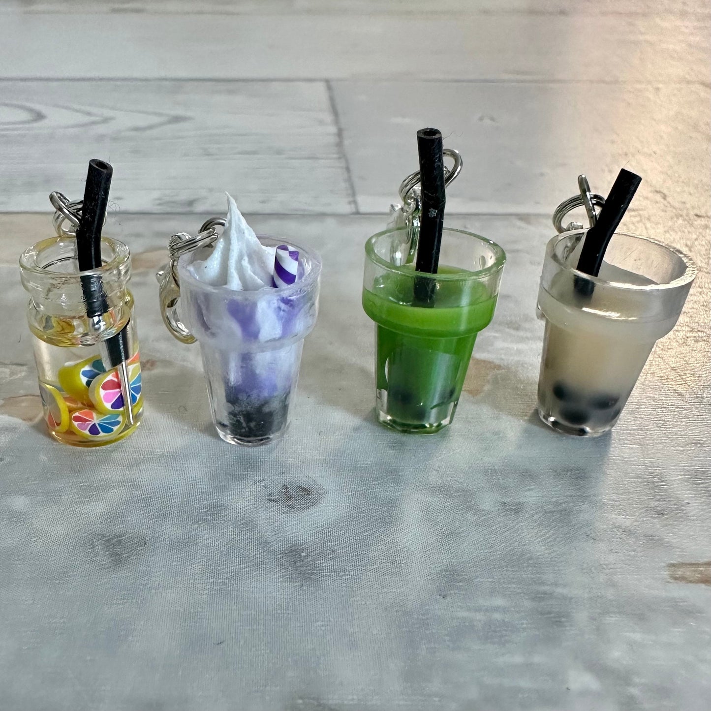 Stitch Marker Set, Progress Keeper, Gummy bears, Bubble Tea, Boba Tea, Infused Water, Ice Cream, Bee, Honey