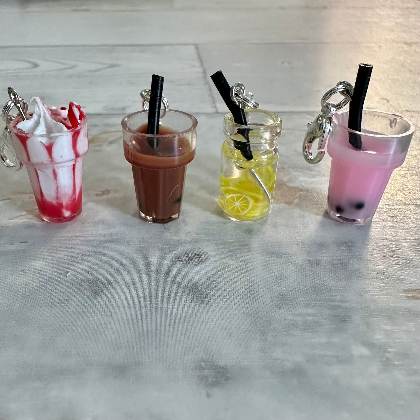 Stitch Marker Set, Progress Keeper, Gummy bears, Bubble Tea, Boba Tea, Infused Water, Ice Cream, Bee, Honey