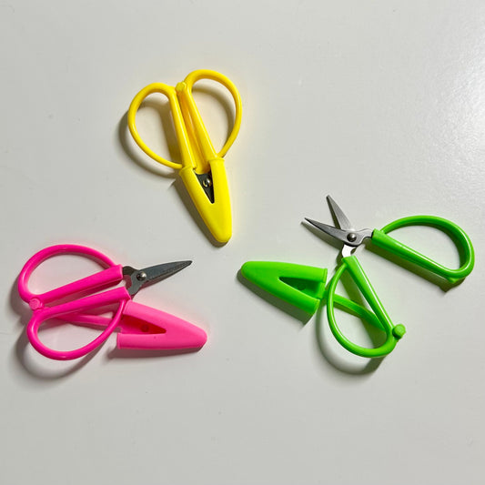 Super Snips Mini, Scissors, Yellow, Pink, Green