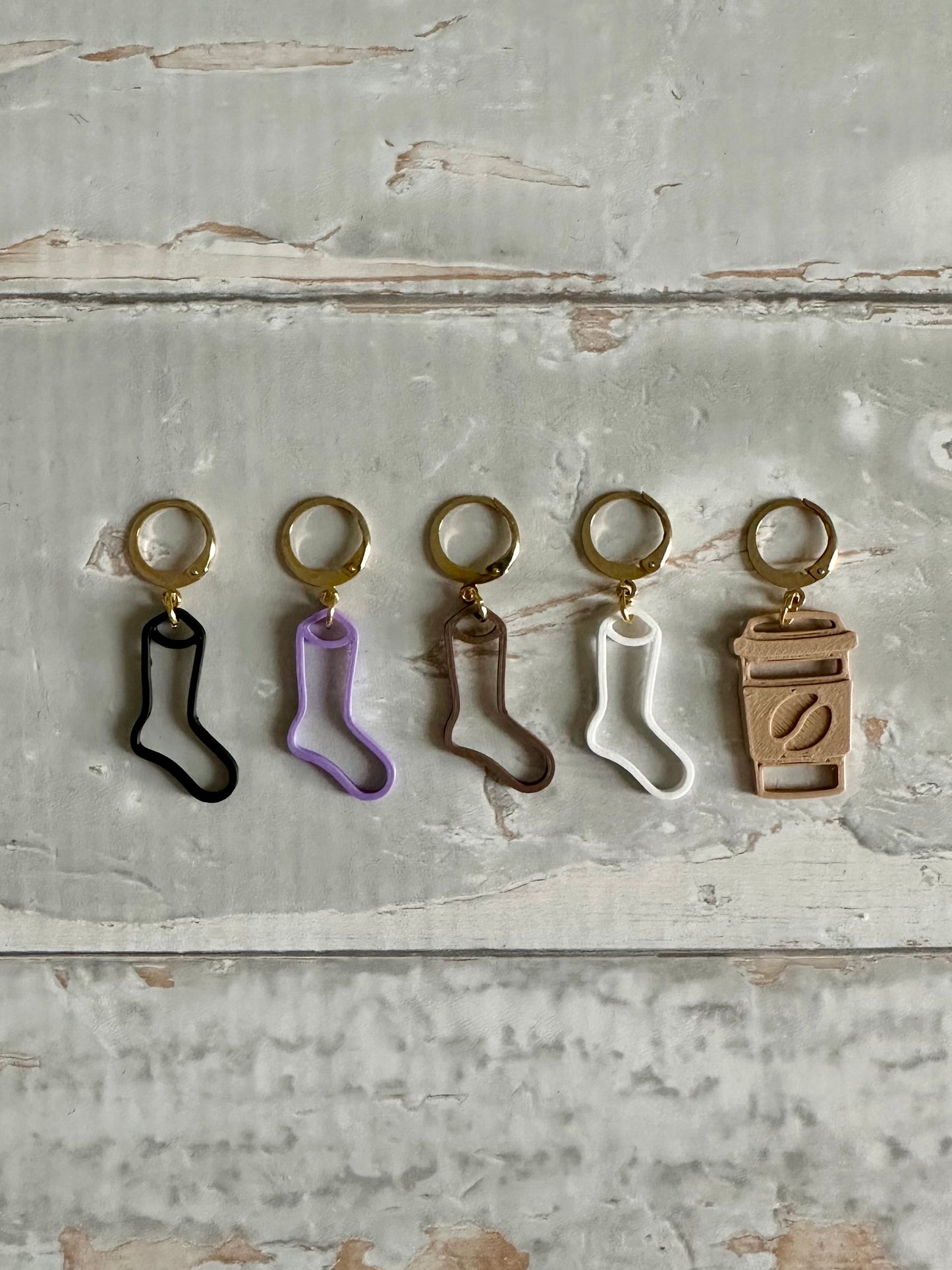 Coffee Collection Stitch Marker Set