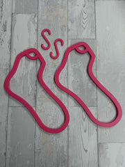 Shorty Sockblockers - pink (ready-to-ship)