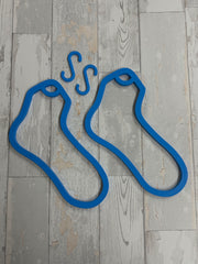 Shorty Sockblockers - blue (ready-to-ship)