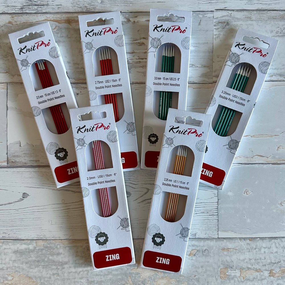 KnitPro Zing, Double Point Needles (DPN)