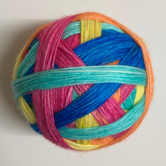 color cravings, 5 Streifen, selbststreifendes Sockengarn, handgefärbte sockenwolle, handgefärbtes Garn, handgefärbte wolle
