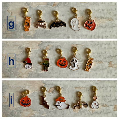 Stitch Marker Set, Progress Keeper, Halloween