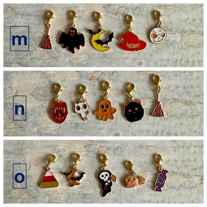 Stitch Marker Set, Progress Keeper, Halloween