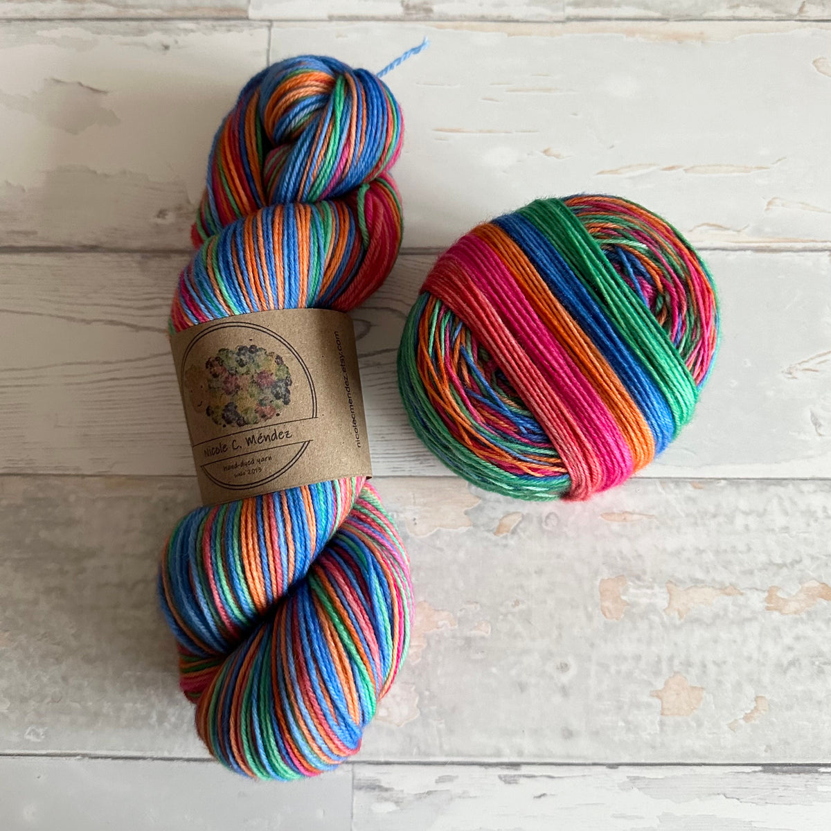 Halloween Costumes, 5 stripes, self-striping sockyarn, handdyed sockyarn, handdyed yarn, handdyed wool